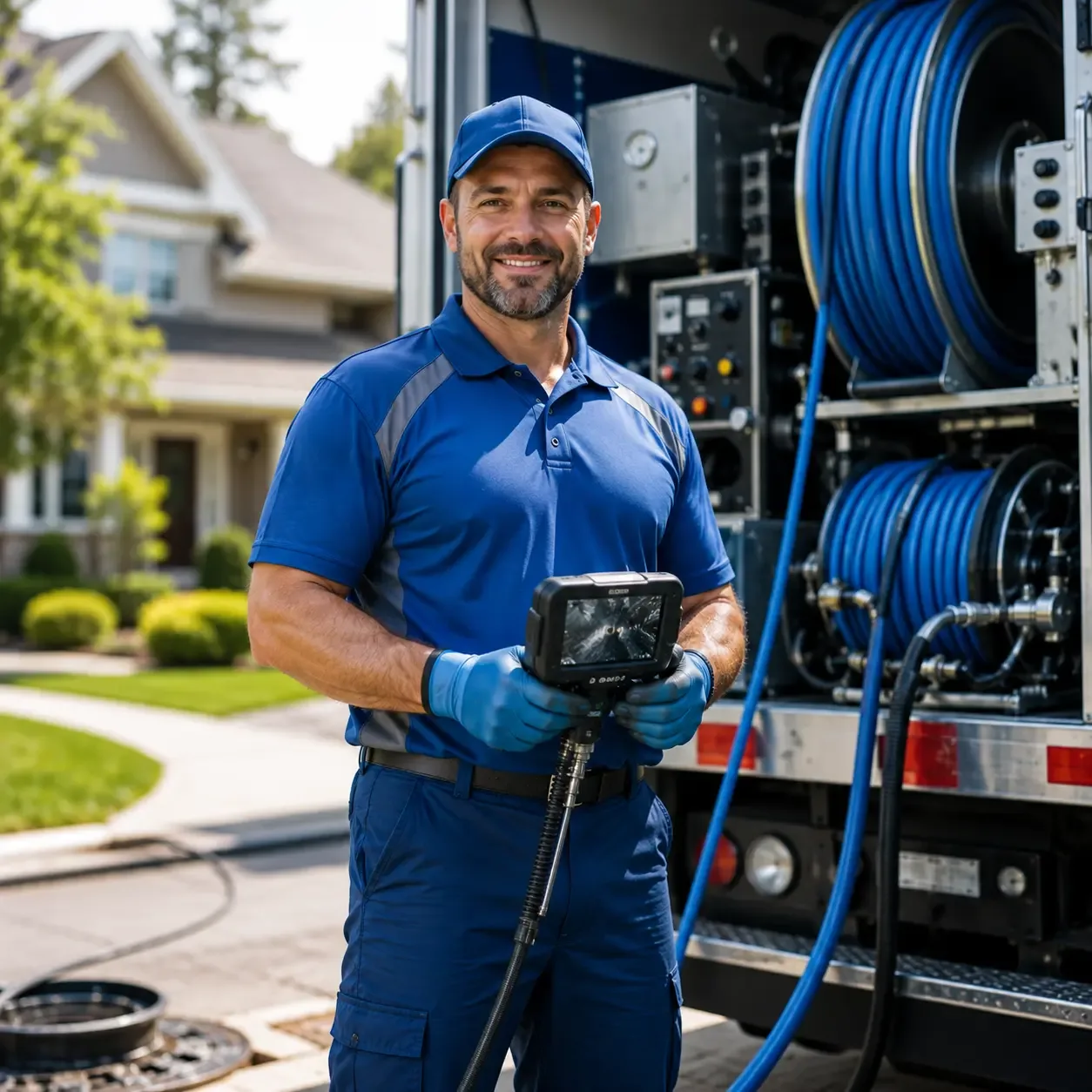 Local outdoor drain cleaning specialists in Blanchard, PA